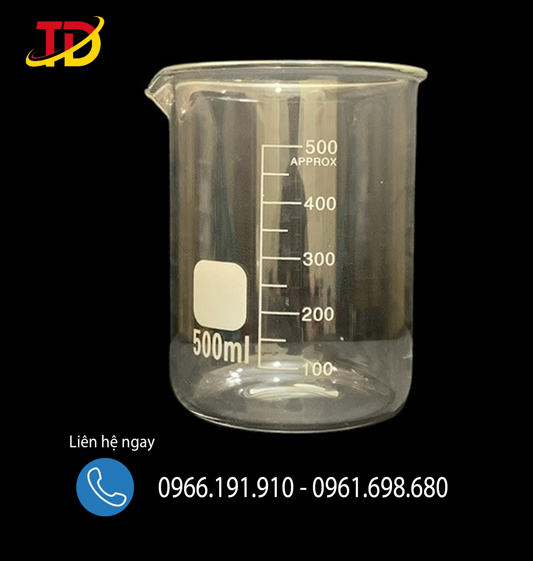 Cốc đốt 500 ml