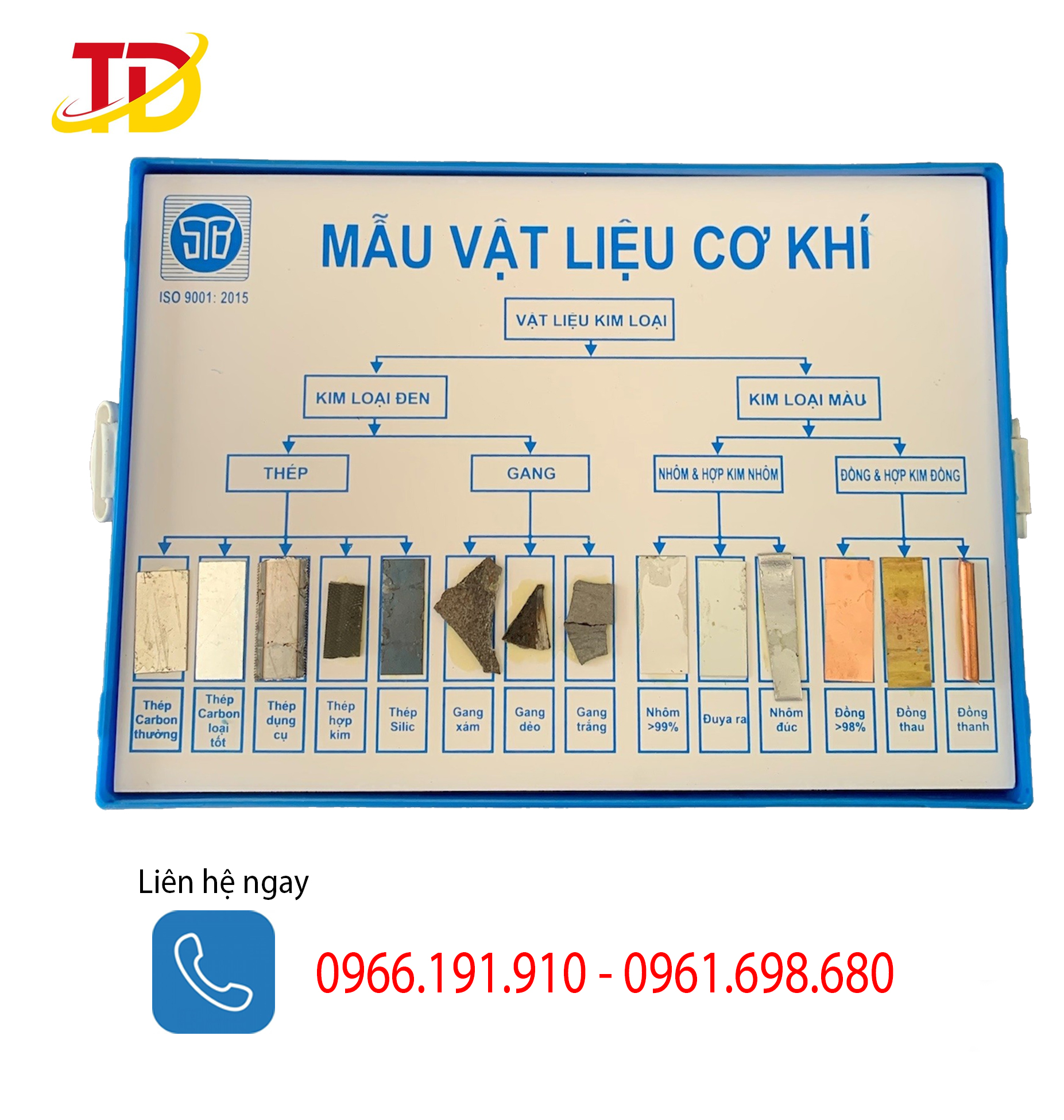 Mẫu vật liệu cơ khí