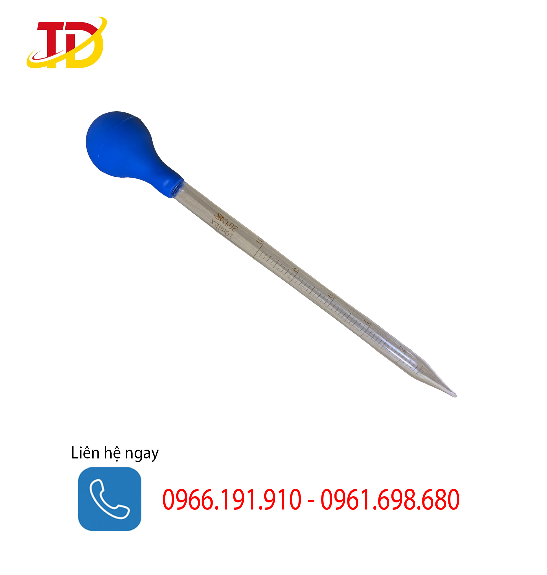 Pipet có quả bóp cao su